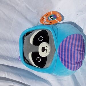 8" Squishmallows- Rocky with Leon the Monster hoodie/costume, NWT